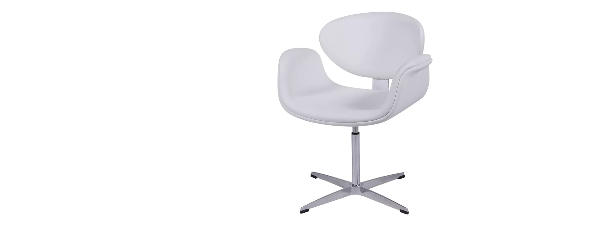 poltrona tulipa branca para locação