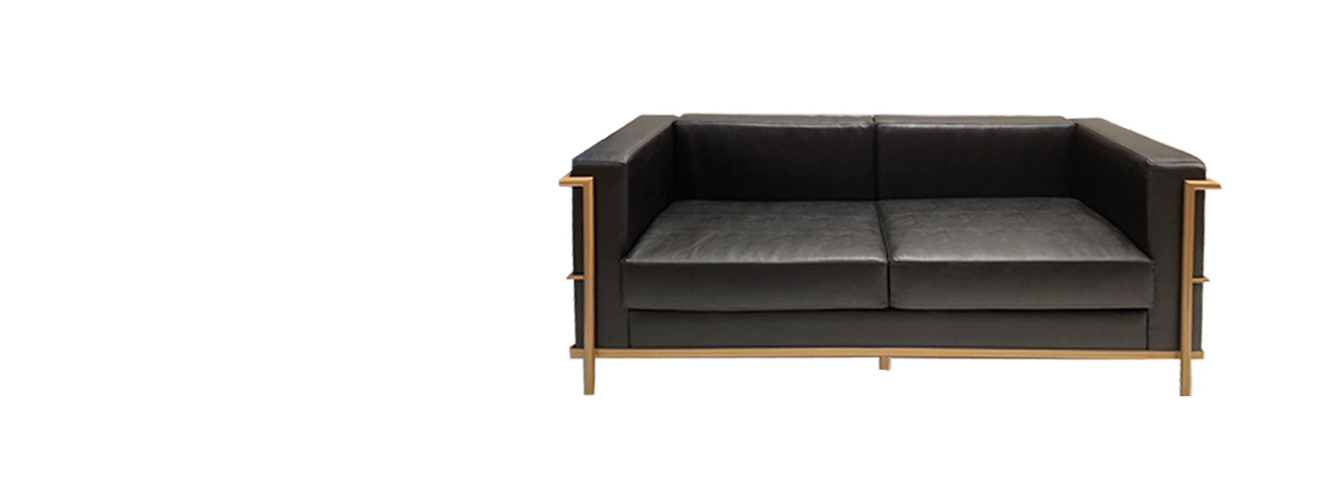 Sofa-Lecorbusie-2-lugares-preto